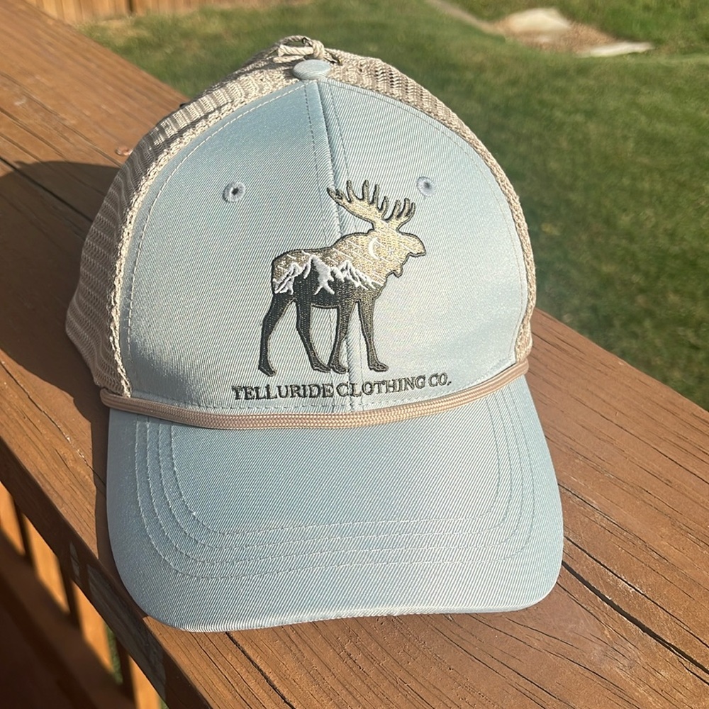 Telluride Clothing Company Truckers Hat Moose